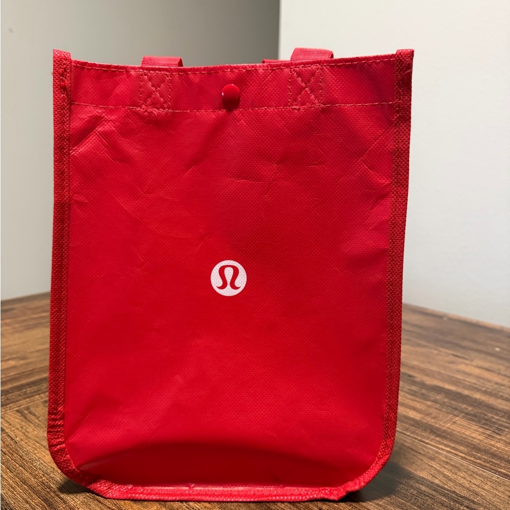 Lululemon Red Tote Bag